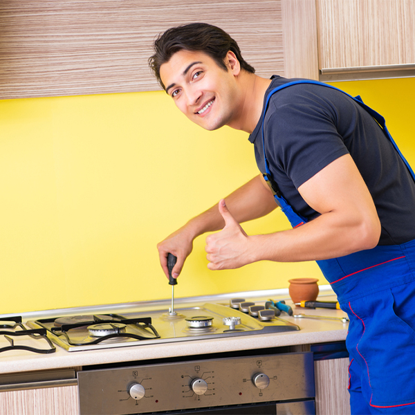 can you provide references from satisfied stove repair customers in Tainter Lake Wisconsin